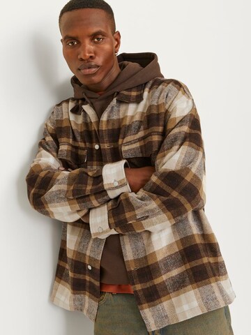 Comfort fit Giacca di mezza stagione 'JORVESTERBRO' di JACK & JONES in marrone