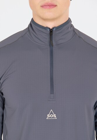 SOS Sportpullover 'Timberline' in Blau
