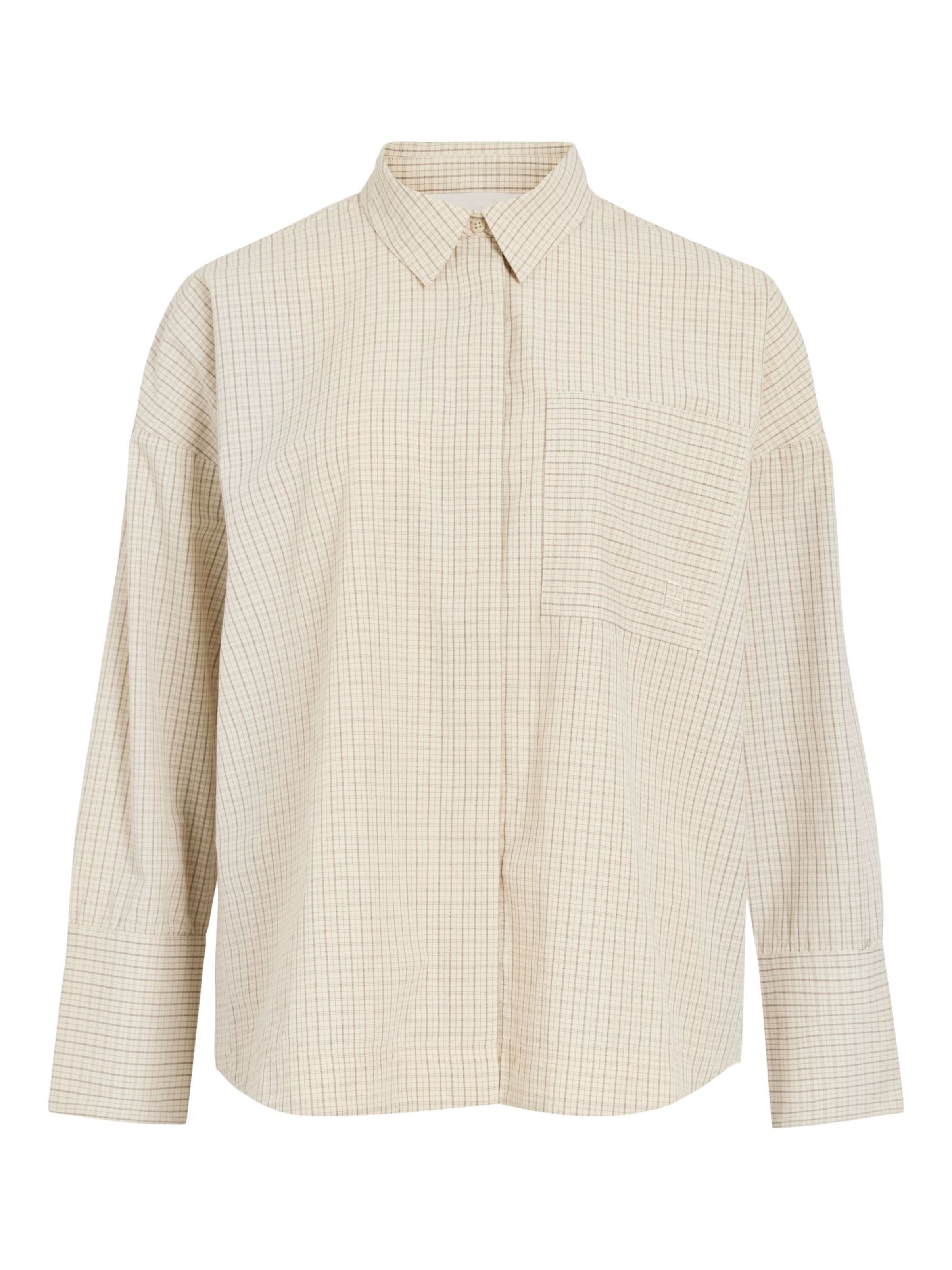 ROUGE EDIT - Blusa en blanco: frente