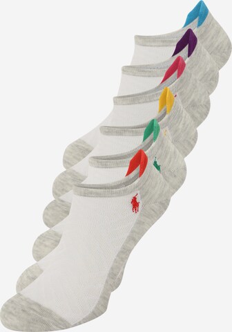 Polo Ralph Lauren Къси чорапи в сиво: отпред