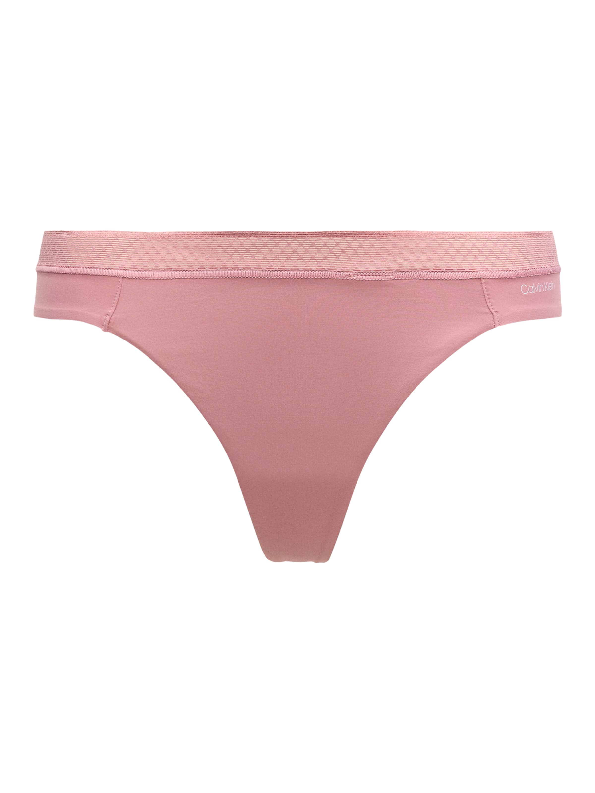 String Calvin Klein Underwear en rose : devant