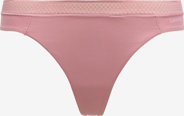 Calvin Klein UnderwearTanga gaćice - roza boja: prednji dio