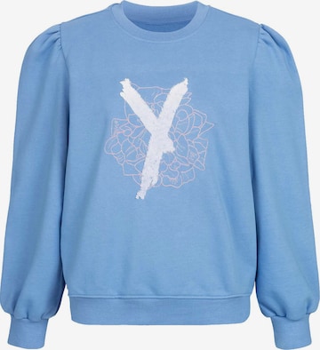 Suri Frey Sweatshirt ' Freyday ' in Blue: front