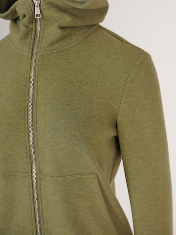 Manteau mi-saison 'YOLIGEX Kapuzenjacke mit Reißverschluss & Kängurutasche' yoligex en vert