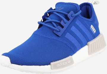 ADIDAS ORIGINALS Platform trainers 'Nmd_R1' in Blue: front