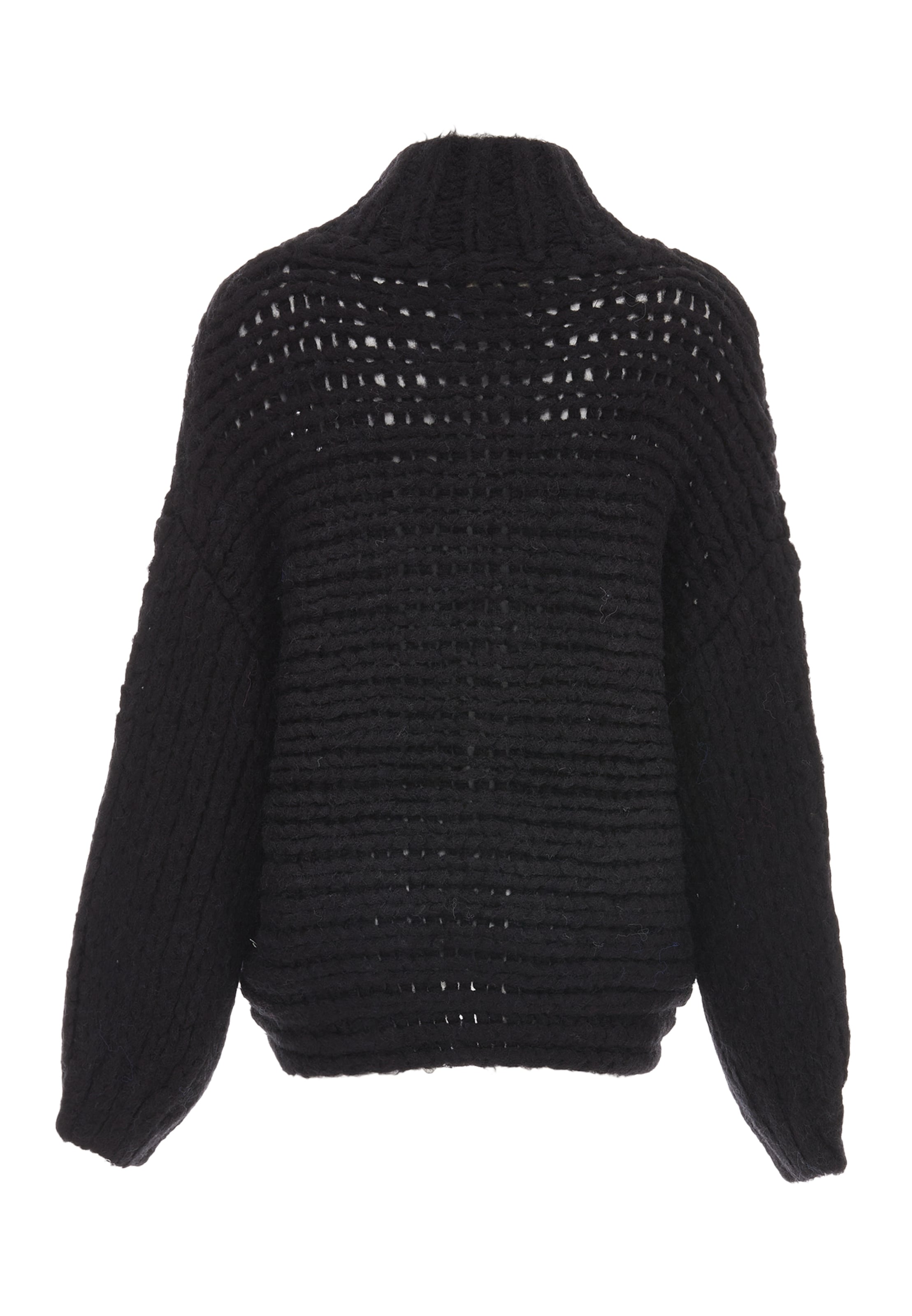 ebeeza Gebreid vest in Zwart