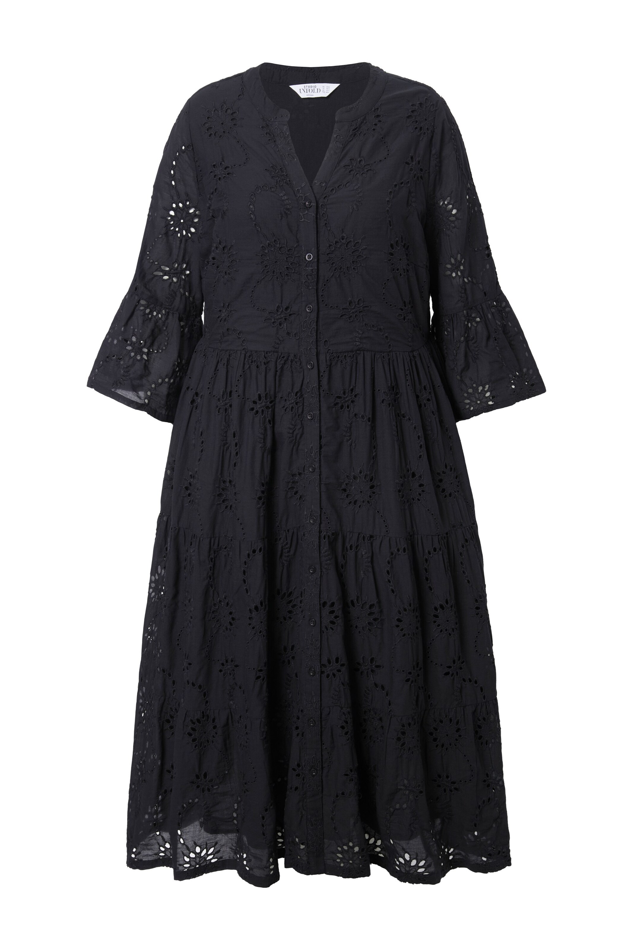 Studio Untold Kleid in Schwarz: Vorderseite