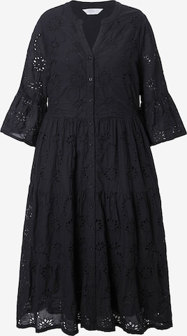 Studio Untold Blousejurk in Zwart: voorkant