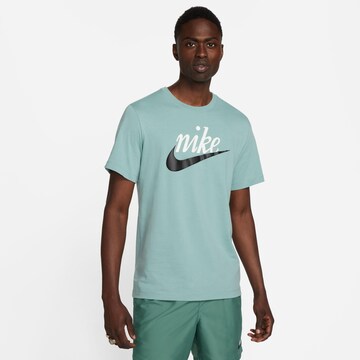 Nike Sportswear Shirt in Blau: Vorderseite