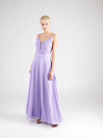 SWING Evening dress in Purple: front