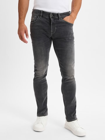 PME Legend Regular Jeans ' Navigator ' in Zwart: voorkant