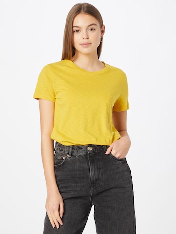 Superdry T-shirt i gul: framsida