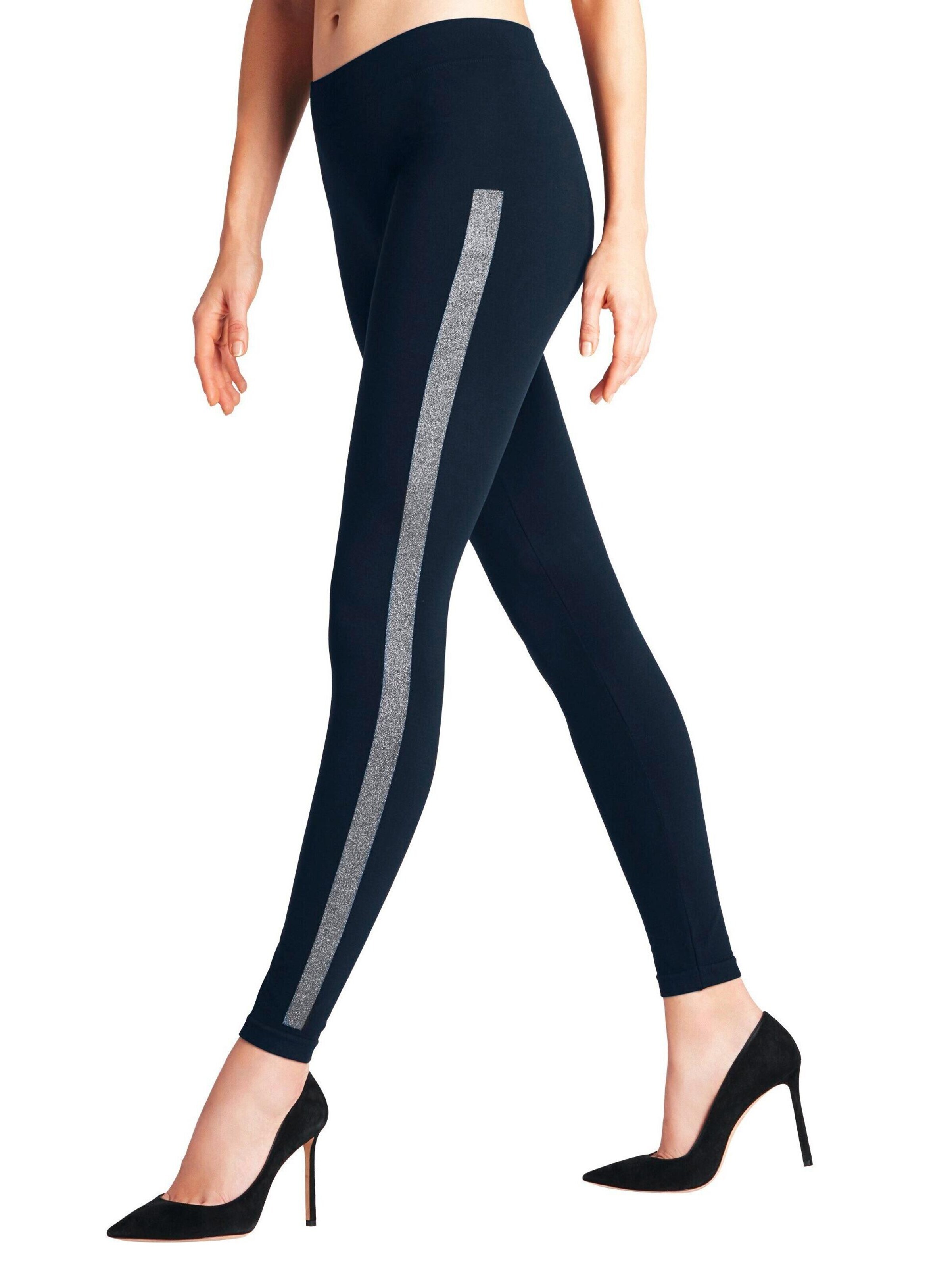 FALKE Slimfit Leggings 'Clean Intensity'‌‌‌‌‌‌‌‌‌ in Blau: Vorderseite