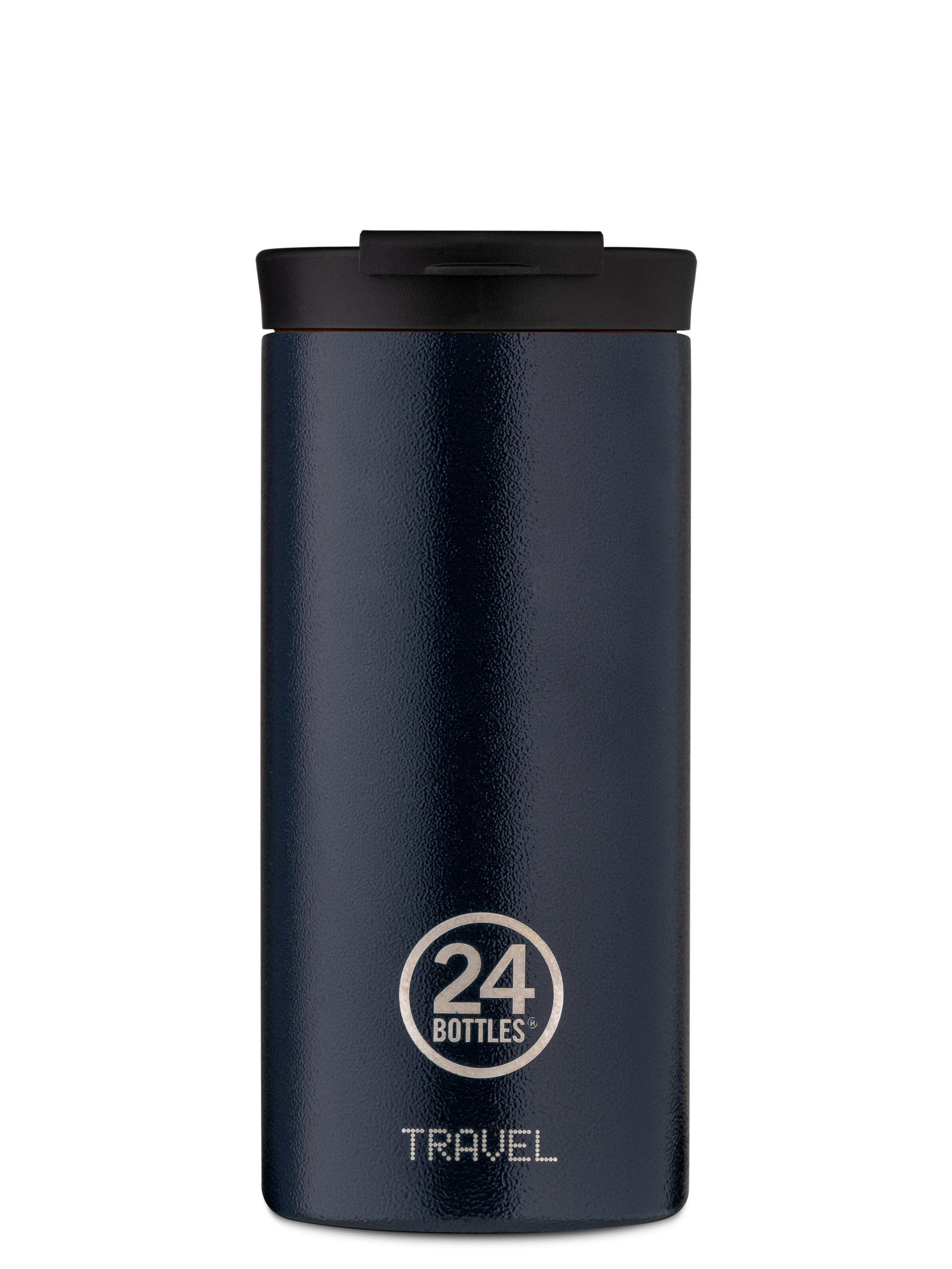 24Bottles Trinkflasche 'Travel Tumbler 600 ml' in Blau: Vorderseite