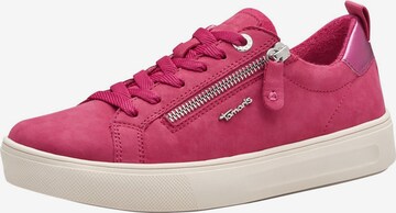 TAMARIS Sneakers laag in Roze: voorkant