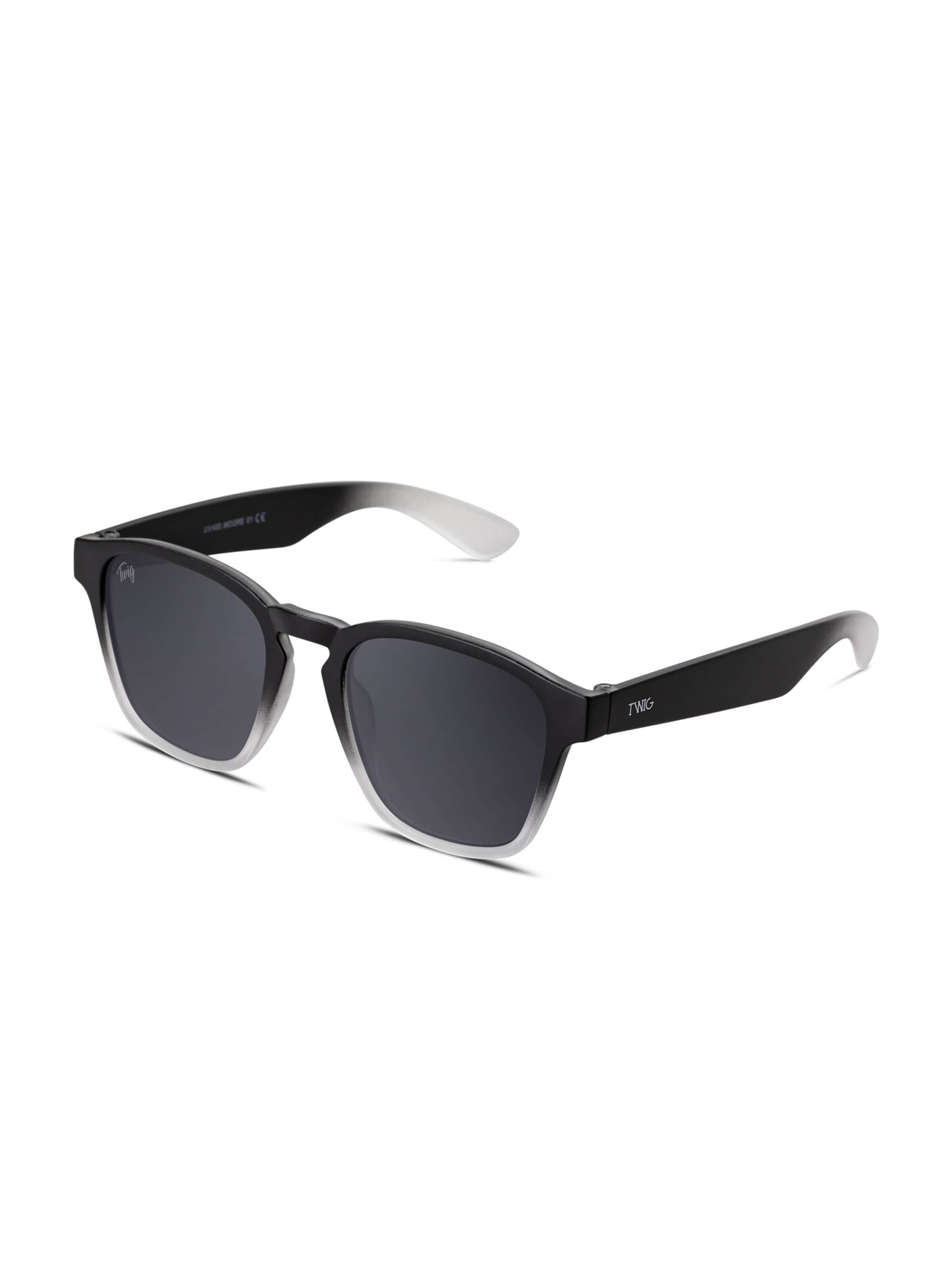 TWIG Concept Milano Okulary przeciwsłoneczne 'Moore' w kolorze czarny: przód
