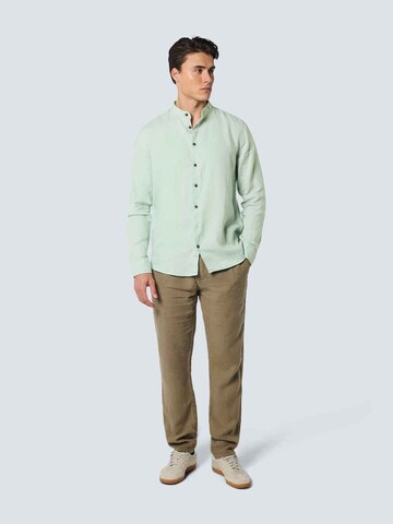 No Excess Regular Fit Hemd in Grün