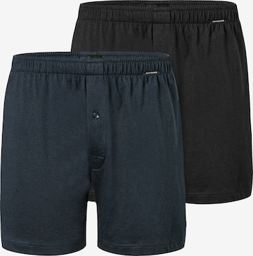 Boxer 'Basic' di SCHIESSER in blu: frontale