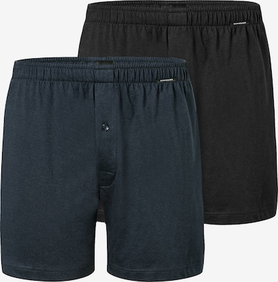 SCHIESSER Boxershorts 'Basic' in S in marine / schwarz, Produktansicht