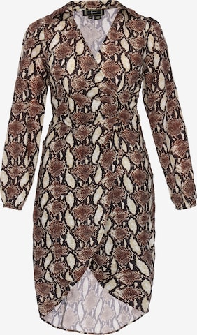 Robe 'Festive' faina en vert : devant
