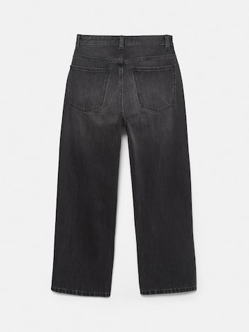 Pull&Bear Baggy Farmer - fekete