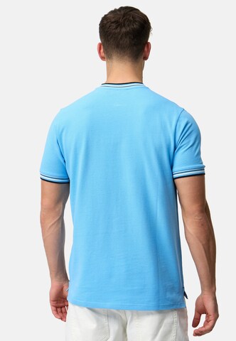 INDICODE JEANS Shirt in Blau