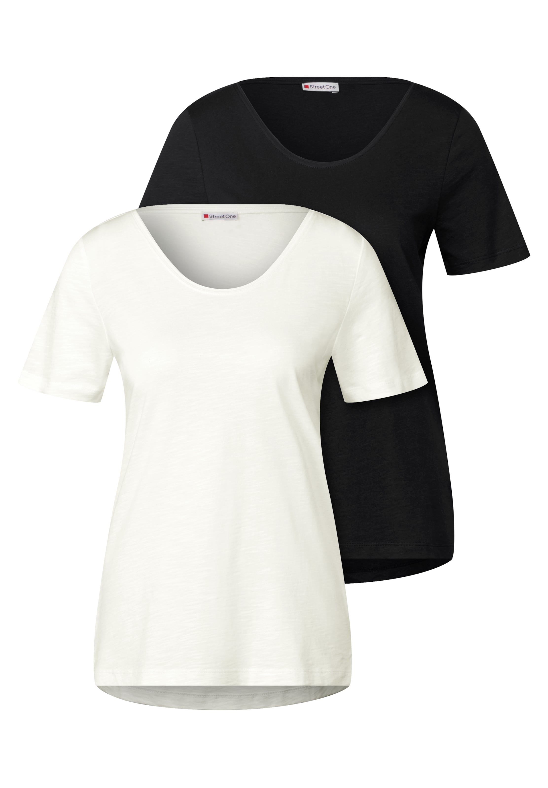 STREET ONE Shirt in White: front