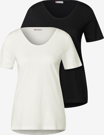 STREET ONE Shirt in White: front