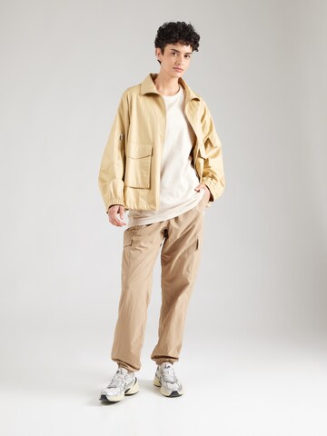 4F - Camiseta funcional en beige