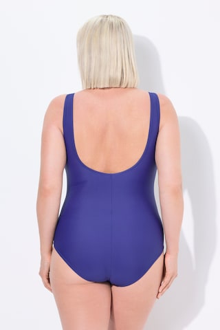 Ulla Popken Badeanzug in Blau