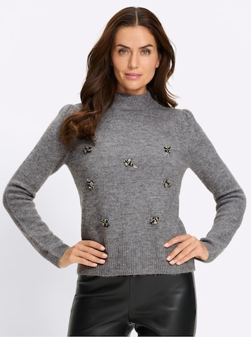 Pullover di heine in grigio: frontale