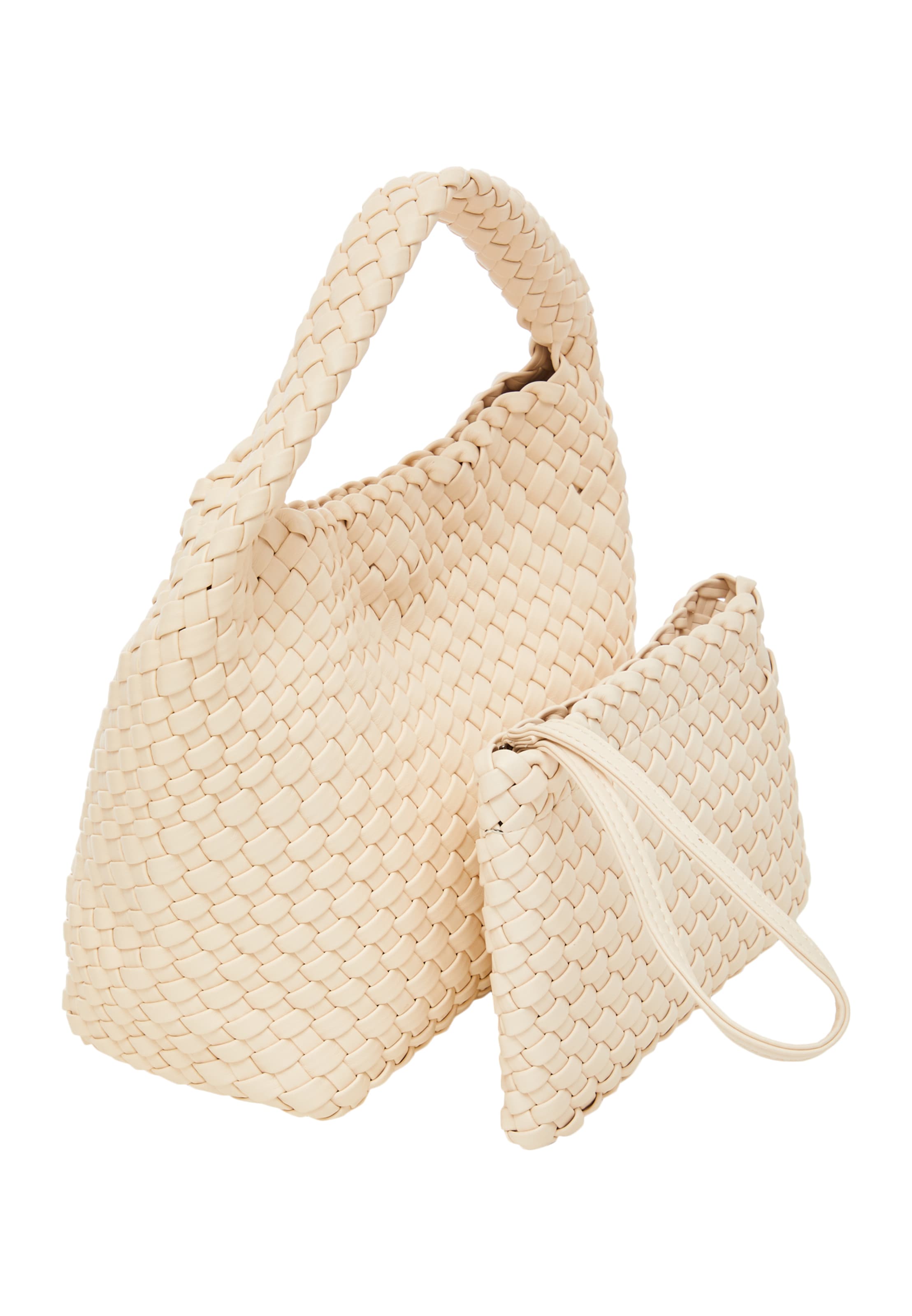 Usha Ročna torbica | bela barva