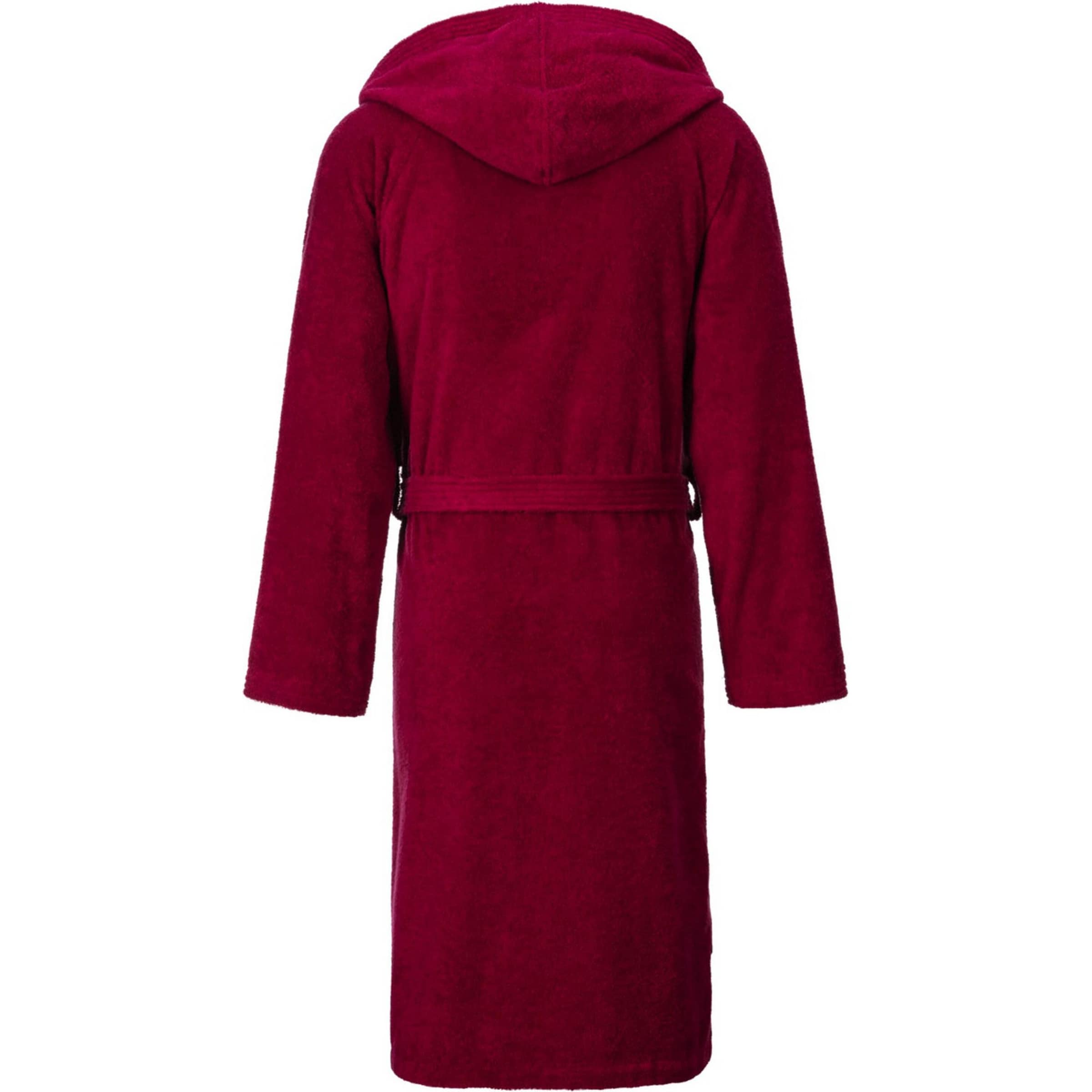 FIREFLY Short Bathrobe 'Ferry II' in Red