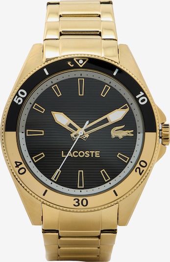 Analoginis (įprasto dizaino) laikrodis 'Mainsail' iš LACOSTE, spalva – Auksas / juoda / balta, Prekių apžvalga