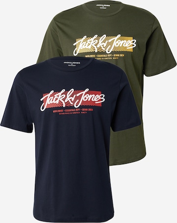 JACK & JONES Футболка 'JJURBAN' в Синий: спереди