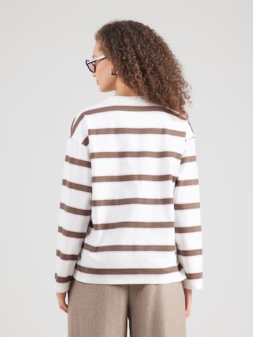 PIECES T-shirt 'PCMila' i vit