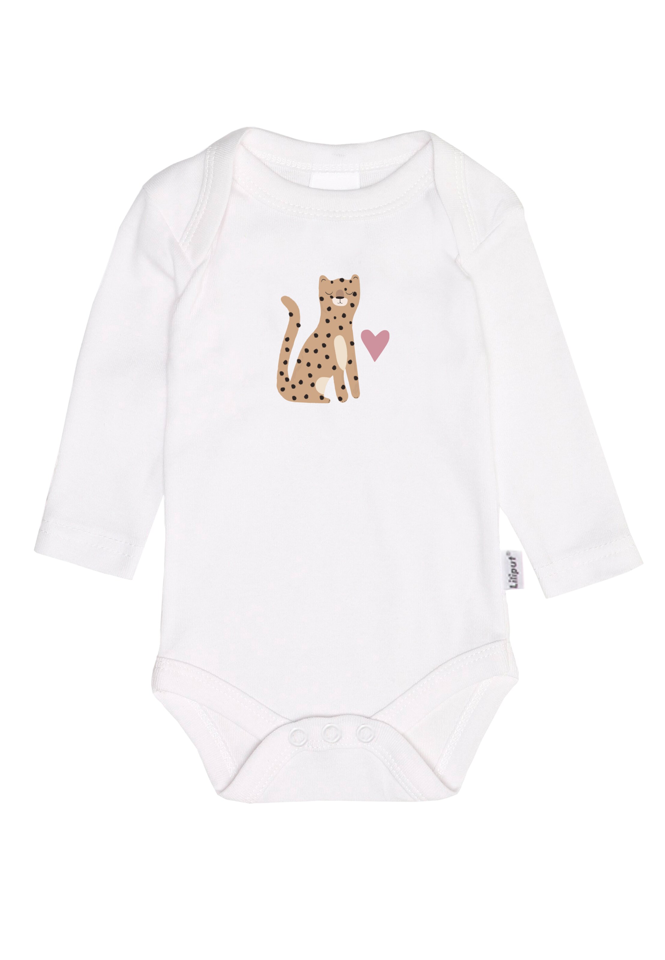 LILIPUT Romper/Bodysuit 'Leopard' in Red