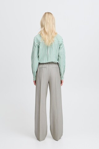 b.young Zvonové kalhoty Kalhoty 'BYDanta' – šedá