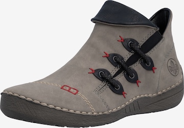 Bottines Rieker en gris : devant