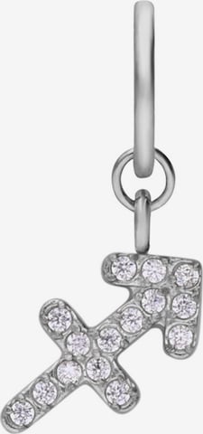 Lucardi Anhänger 'Statement' in Silber: Vorderseite