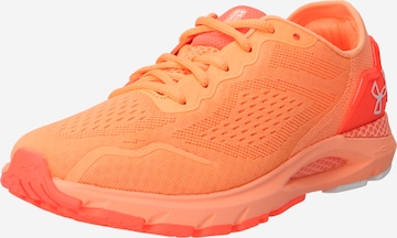 UNDER ARMOUR Running Shoes 'Sonic 6' in Orange: front