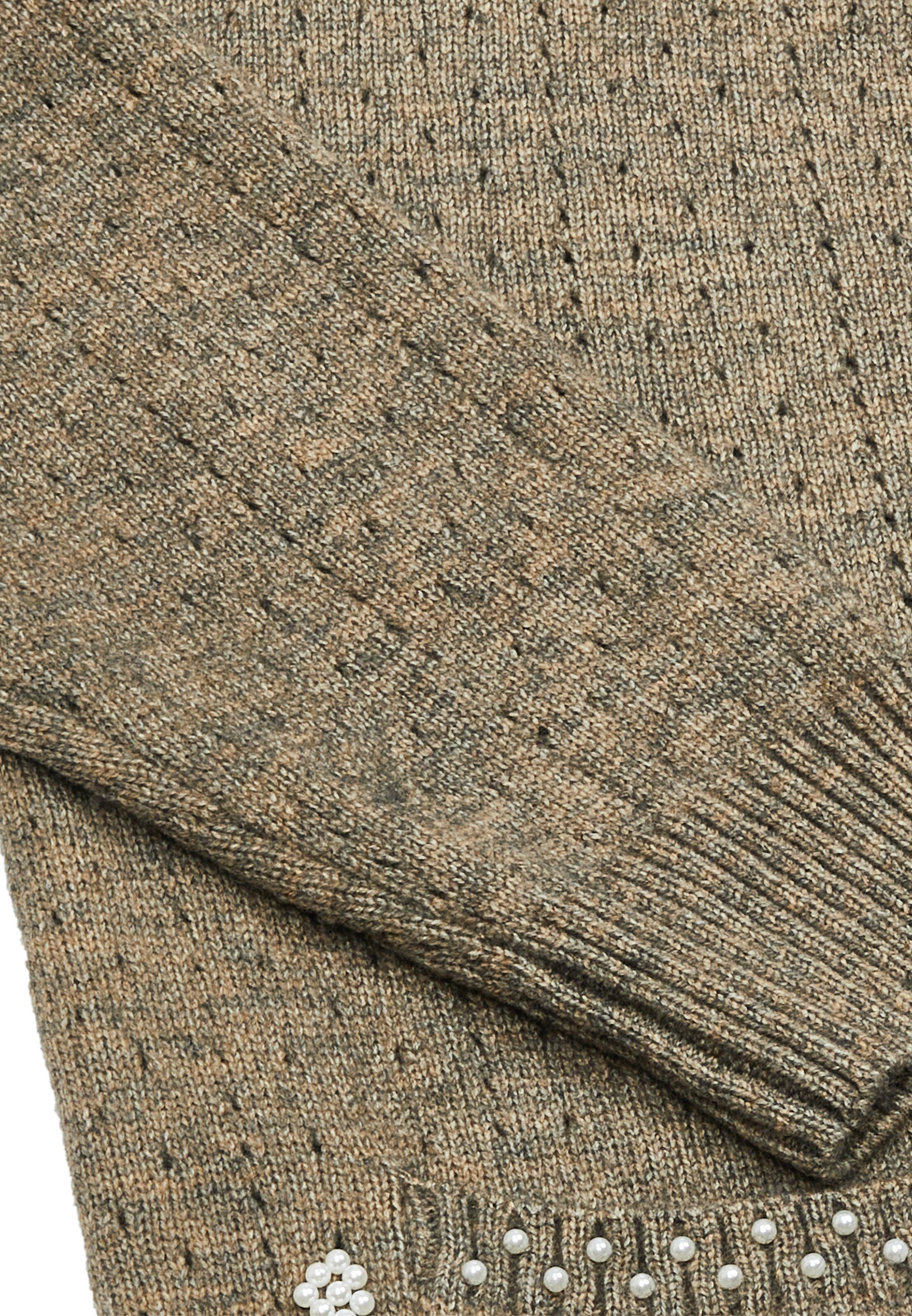 caissa - Casaco de malha em cinzento