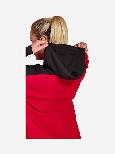 ERIMA Sport sweatshirt i röd / svart, Produktvy