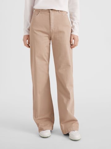 O'NEILL Zvonové kalhoty Kalhoty – béžová: přední strana