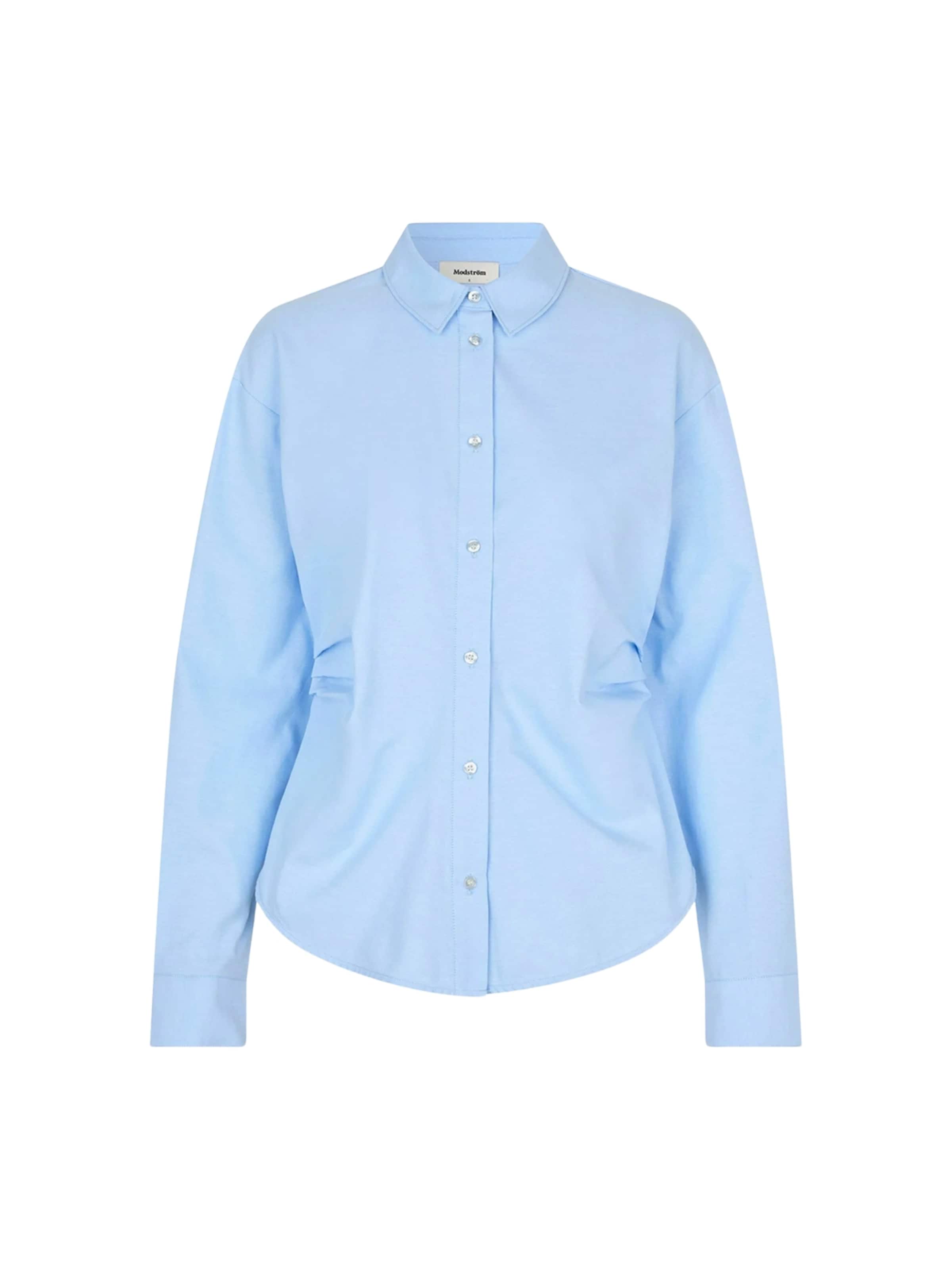 modström Bluse 'Siobanmd' in Blau: Vorderseite