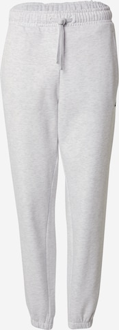 Effilé Pantalon de sport 4F en gris : devant
