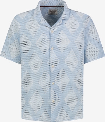 Eight2Nine Button Up Shirt in Blue: front