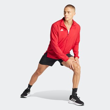 ADIDAS PERFORMANCE - Casaco deportivo em vermelho