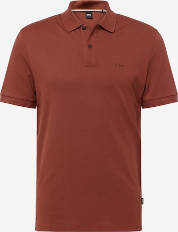 BOSS Black Shirt 'Pallas' in Brown: front
