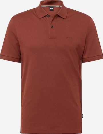 BOSS Black Poloshirt 'Pallas' in Braun: predná strana